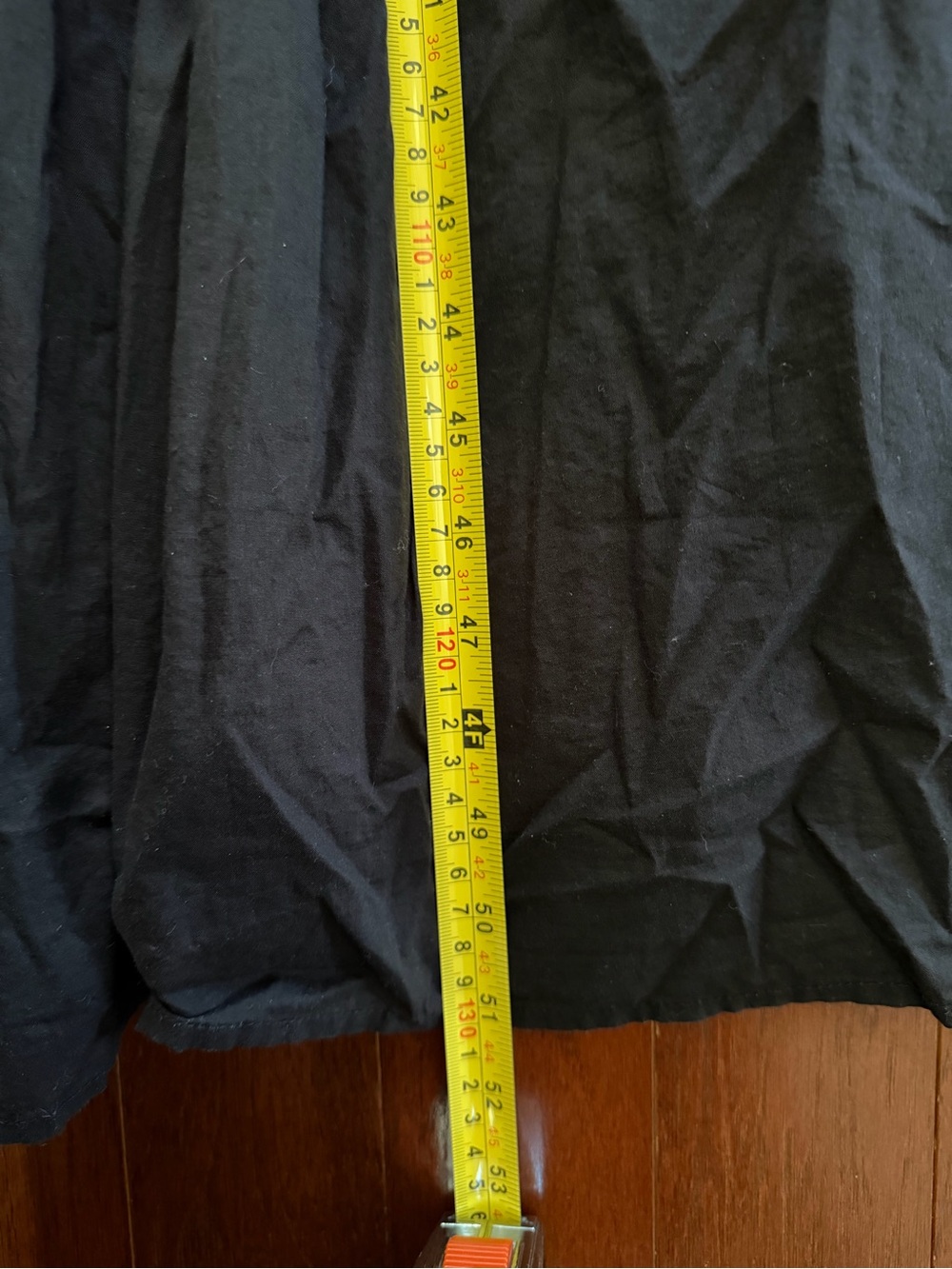 Commense Black Maxi Dress Smocked Bodice Sleeveless Tiered Long Dress size S - Picture 9 of 15